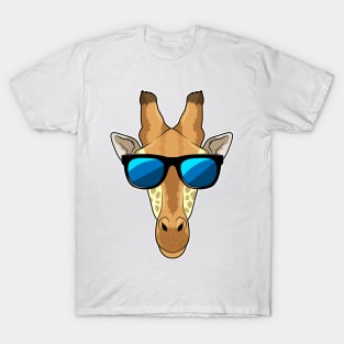 Giraffe with Sunglasses T-Shirt